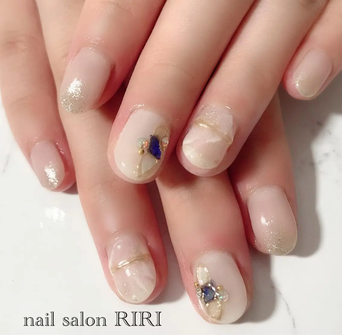 ネイル ニュアンスネイル RIRI リリのネイルデザイン