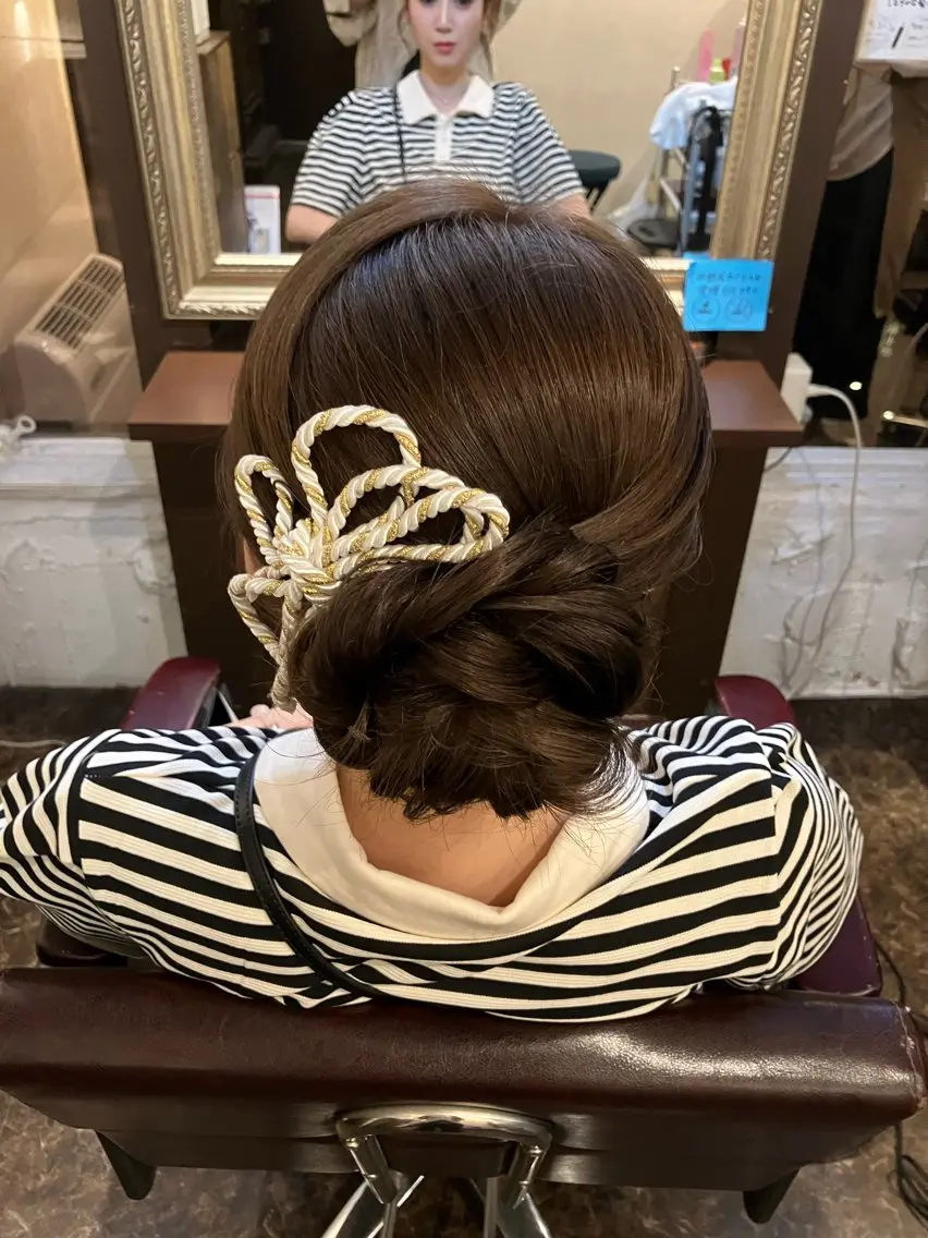 ヘアアレンジ ヘアセット salon de Lulu天神/今泉のマツエク・マツパデザイン
