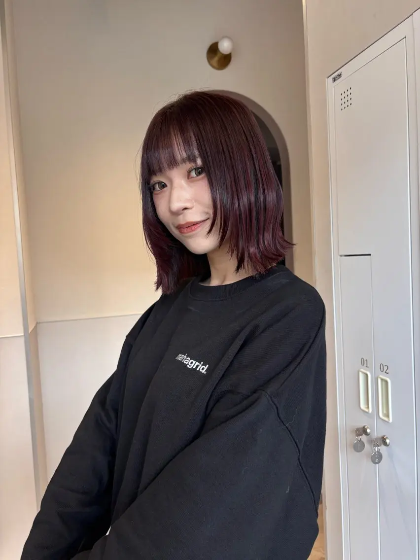 [🍃ミニモ限定🍃]ブリーチ無しのダブルケアカラー(暖色カラー、明るめベージュにオススメ✨️)の写真