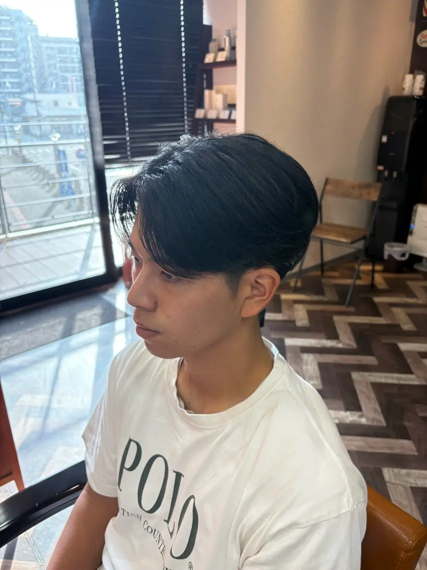 ショート カット ヘアセット 師玉 功一のヘアスタイル