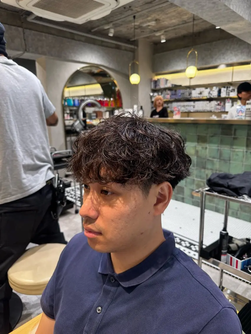 メンズ 新宿/メンズカット /パーマ/カラーのヘアスタイル