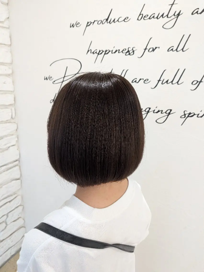 カラー 小田井 あすかのヘアスタイル