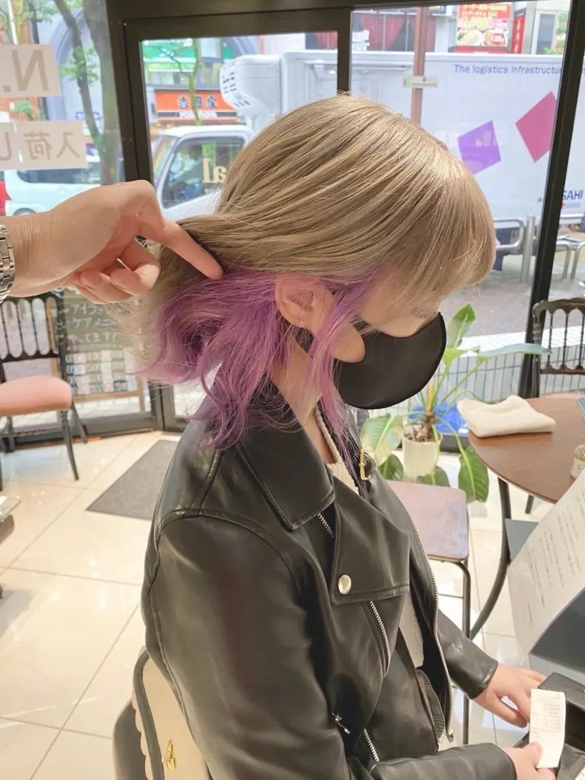 ミディアム カラー 🌟カラー特化🌟 大村 遥咲のヘアスタイル