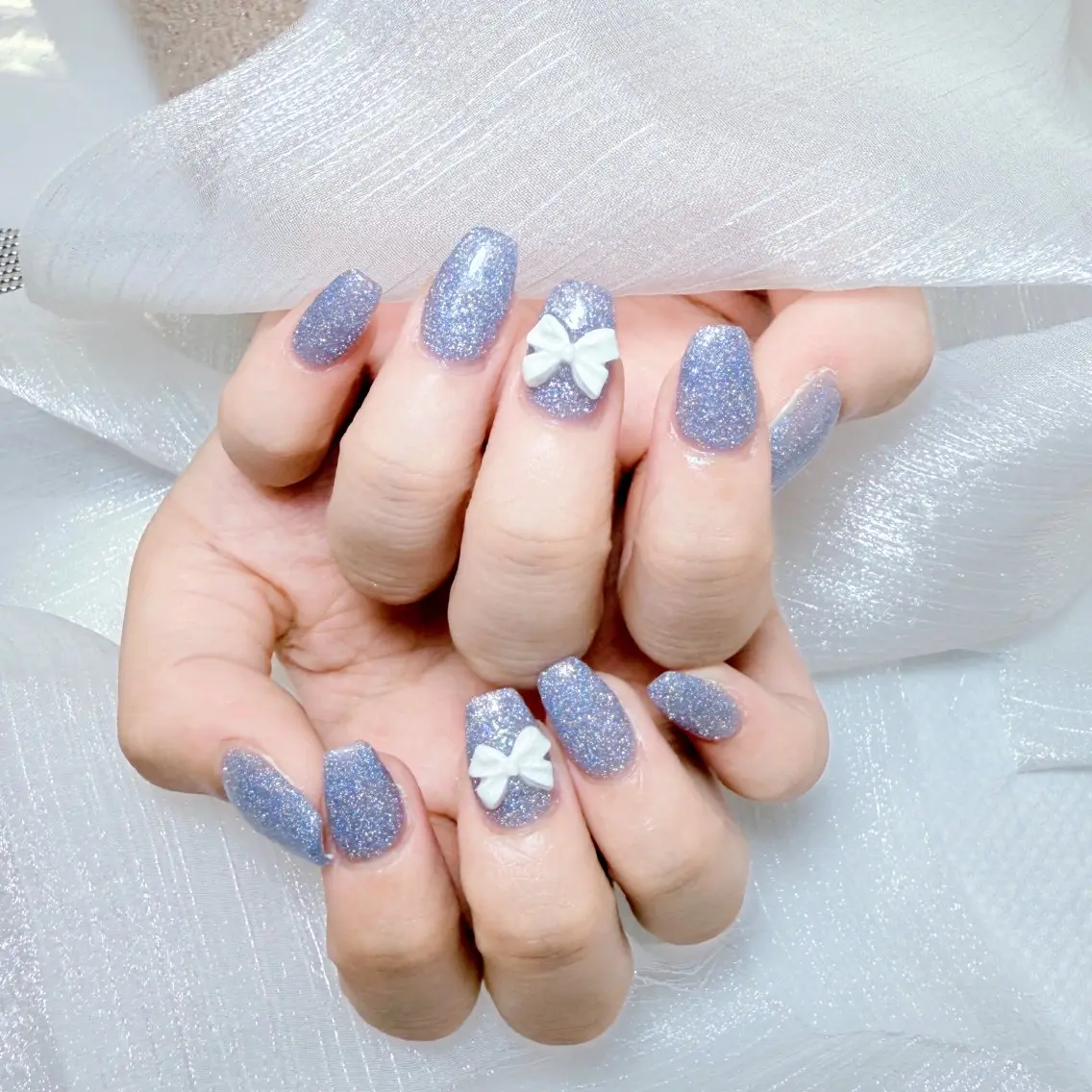 💖「キラキラネイル」フラッシュネイルの写真