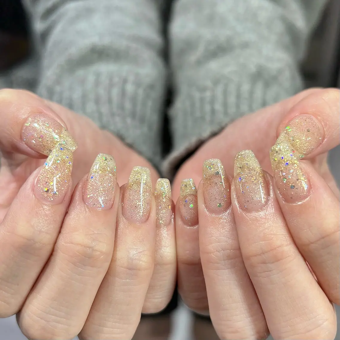 ネイル ラメ(グリッター) CLALA Makoのネイルデザイン