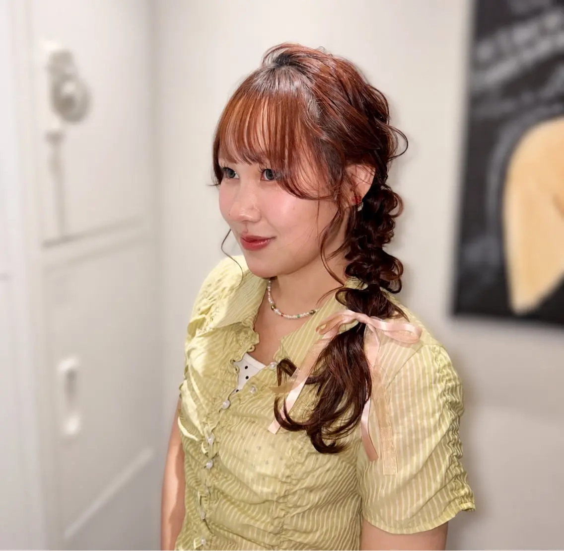 セミロング トリートメント ヘッドスパ ヘアセット めぐみ/ノンダメージ 縮毛/ヘアセットのヘアスタイル