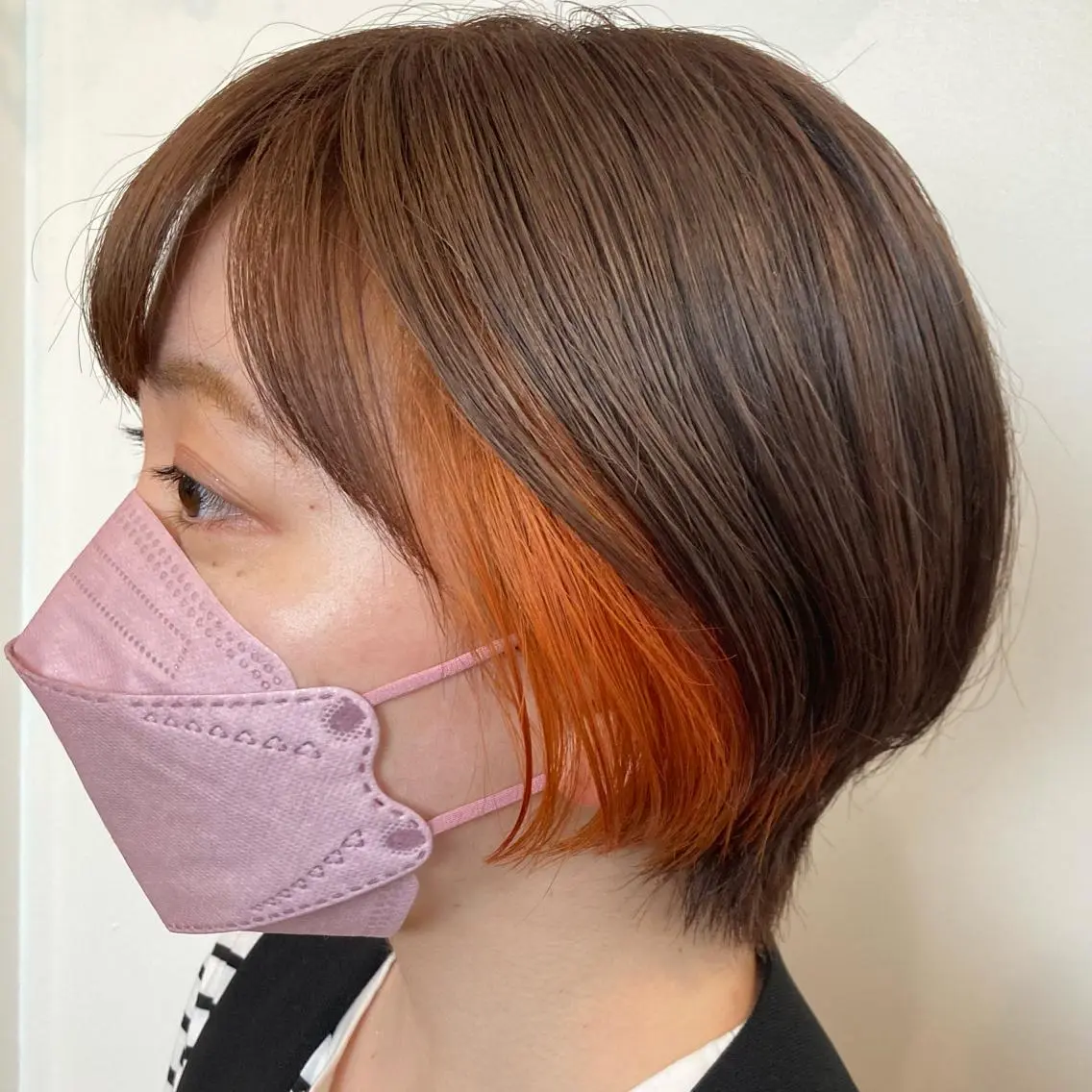 ショート カラー ショートボブ インナーカラー ボブ ショートヘア カット ヘアカラー 尾籠 美幸 (オゴモリ ミユキ)のヘアスタイル
