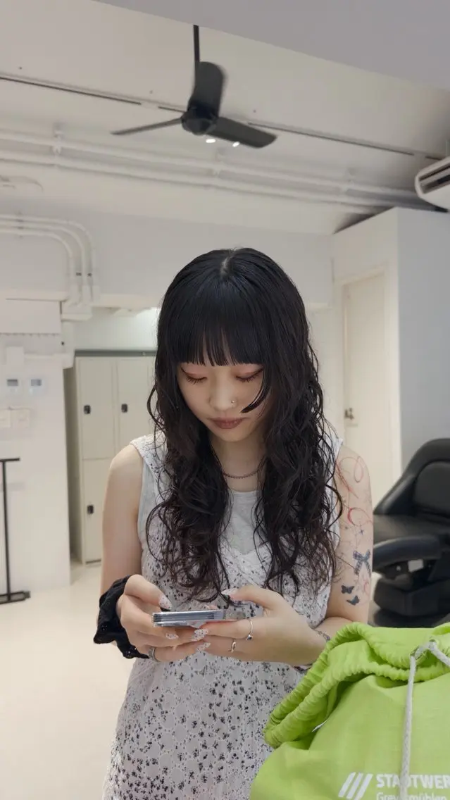 セミロング カラー パーマ カット パーマ トリートメント naturalカラー / Rukaのヘアスタイル