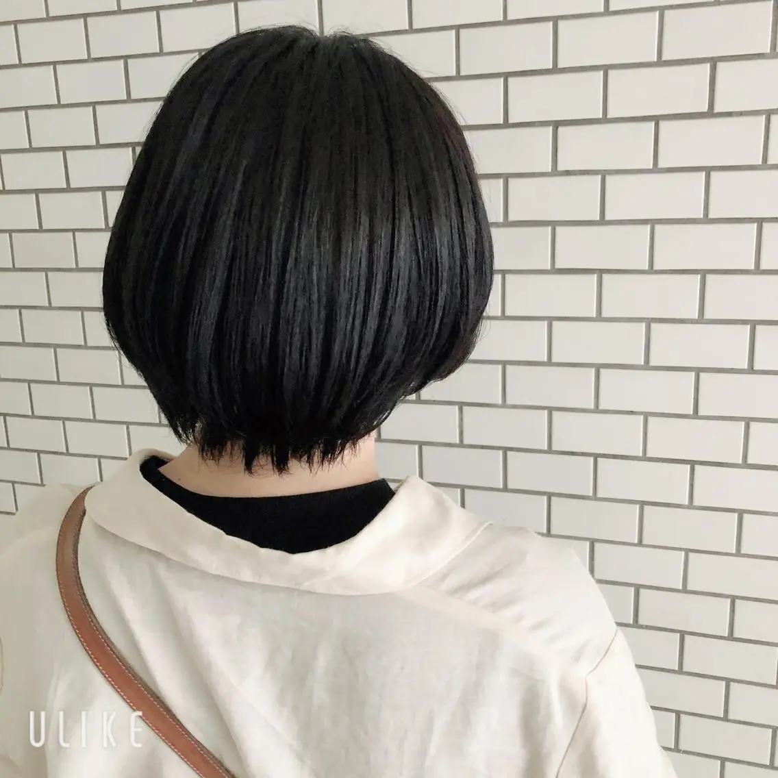ショート カラー パーマ ヘアアレンジ 透明感カラー 暖色ボブ 🍊rikakoのヘアスタイル