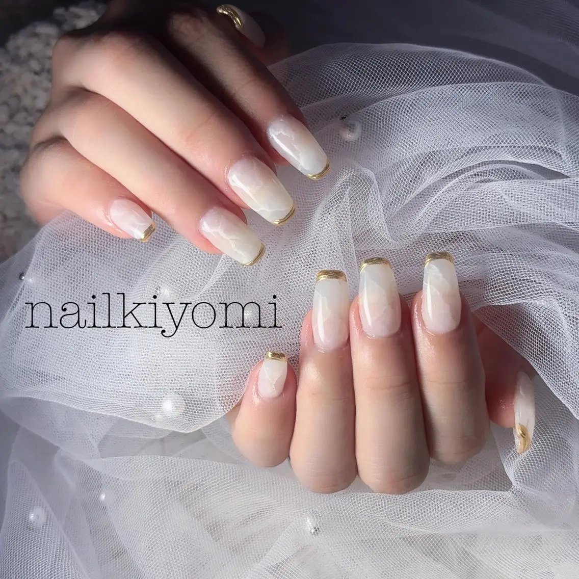 ネイル 🦋Kiyomi. 🦋のネイルデザイン