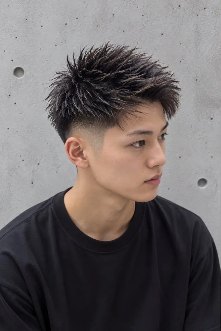 ショート カット ORI. men’s hairのヘアスタイル