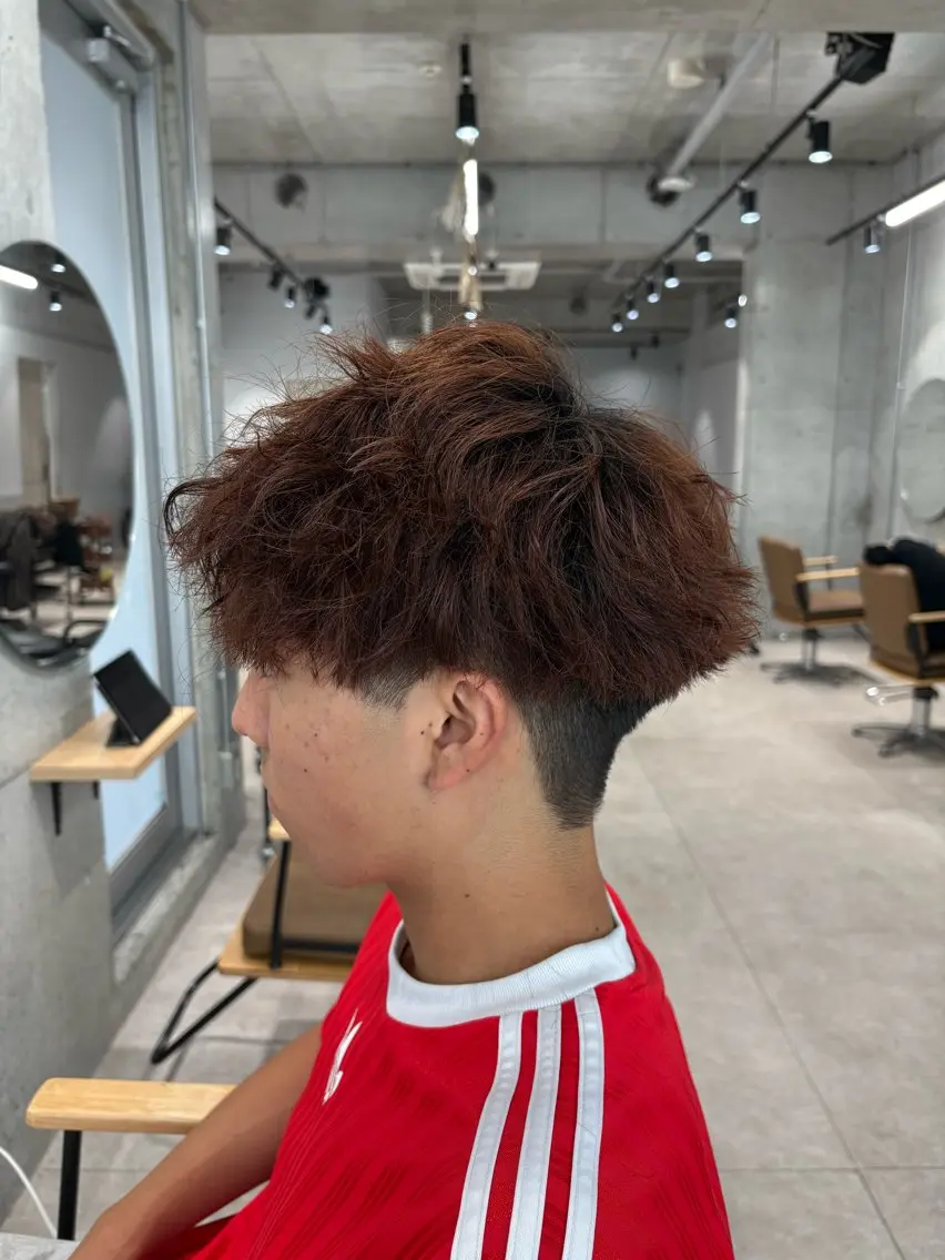 パーマ 立川美容室🫧 💇竹入優将のヘアスタイル