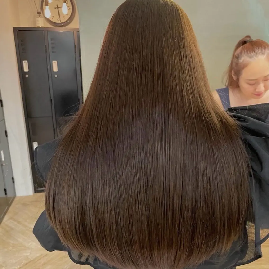 カラー オリーブ🎶アッシュ グレージュちひろ🧸のヘアスタイル