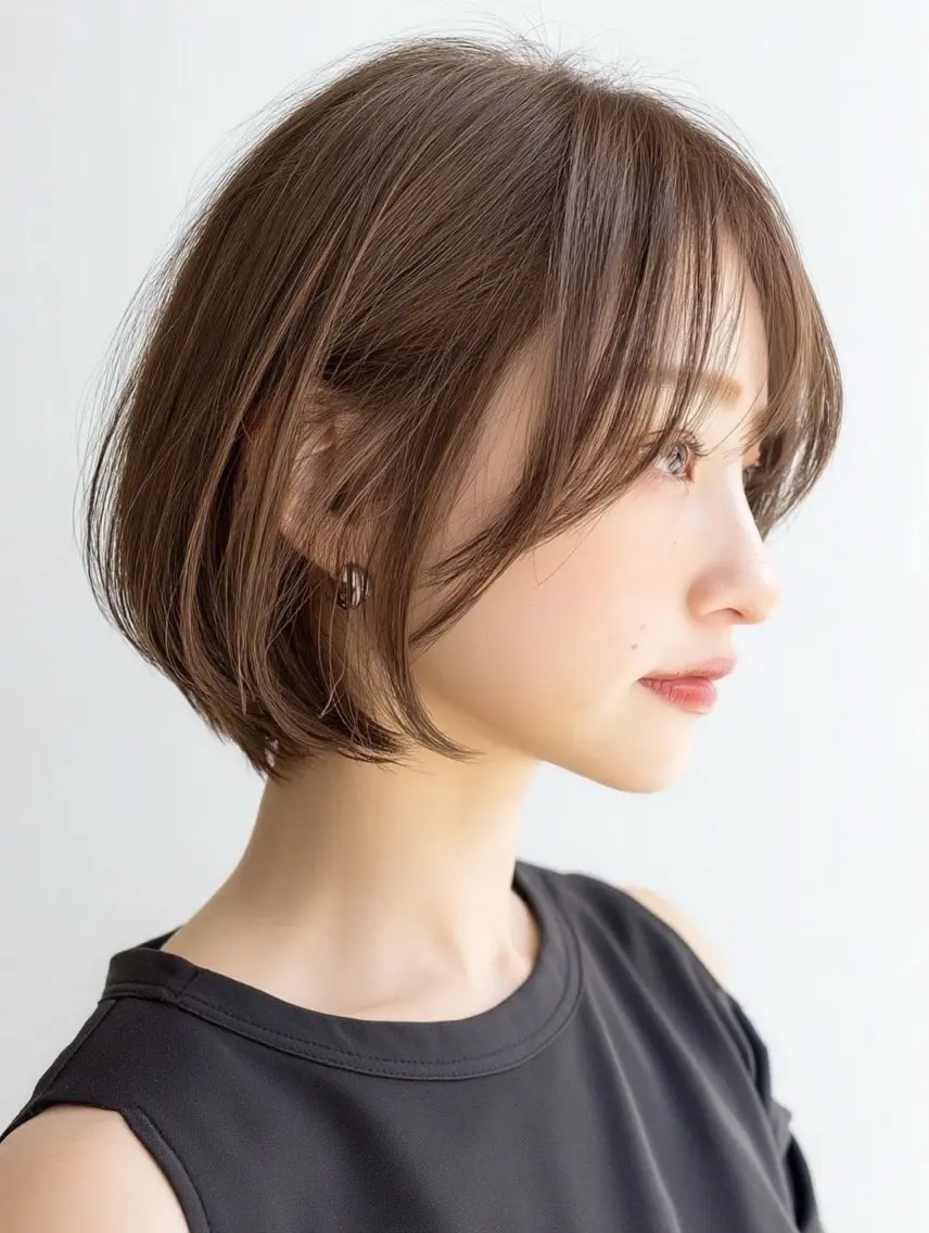 ショート ショートボブ ボブ ショートヘア 金山/くびれショート ショートボブAikaのヘアスタイル