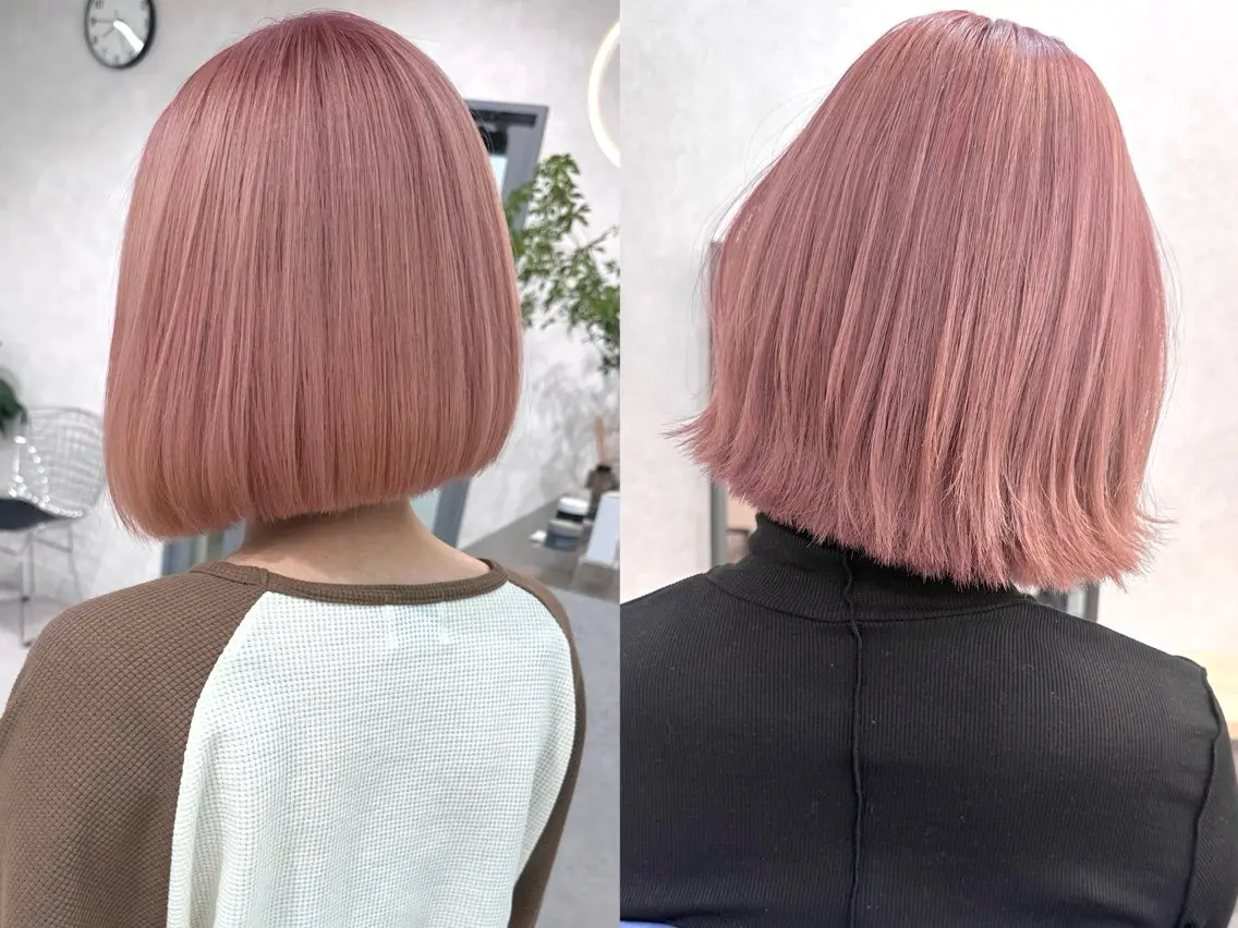 ショート カット ヘアカラー トリートメント 💎lino _by _ACNE💎 🧸のヘアスタイル
