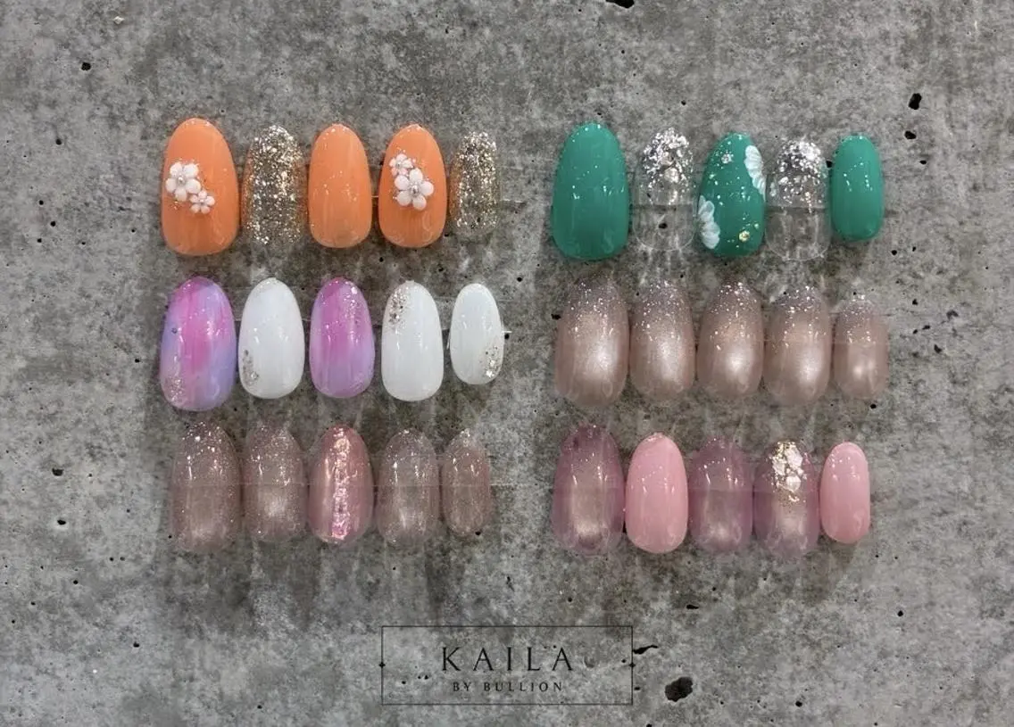 【ハンド】ジェルネイル・シンプル定額ネイル💜⋆͛〈オフ込別途¥1,100〉の写真