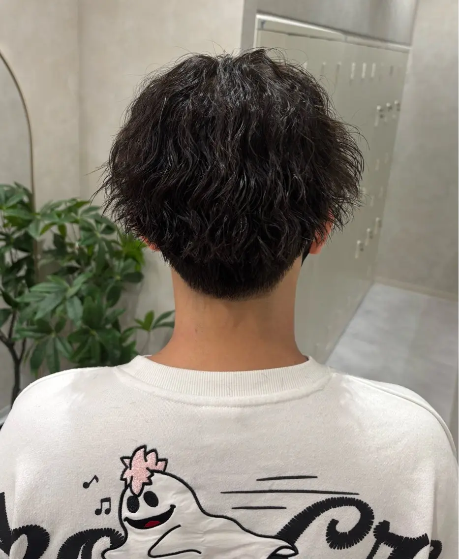 ショート パーマ メンズ ❤️🐩* AKANE*🐩❤️のヘアスタイル
