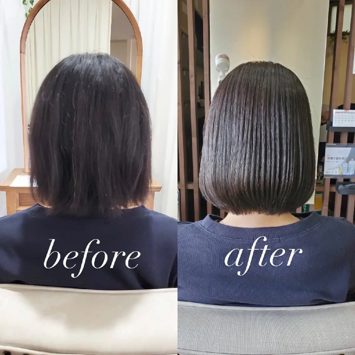 ショート 髪質改善専門店ar 南森町店のヘアスタイル