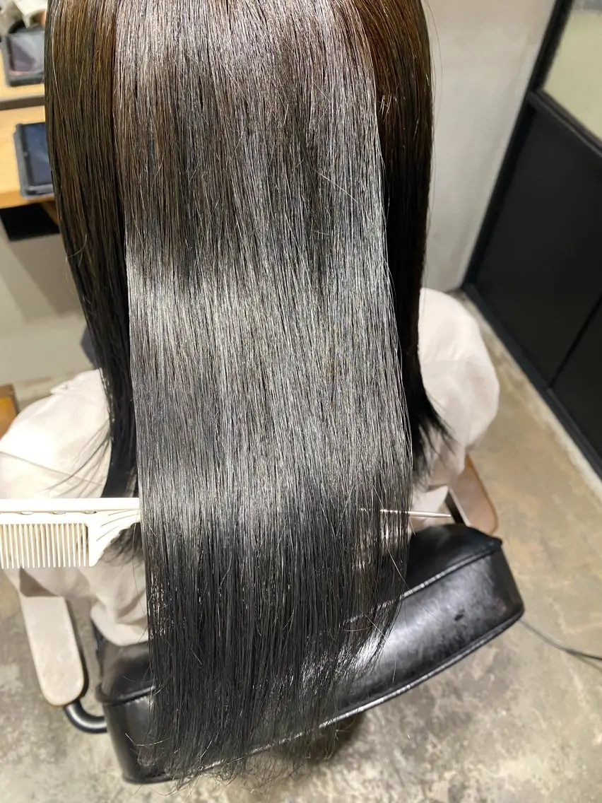 ロング カット ヘアカラー トリートメント arts調布 スタイリスト杉山翔也のヘアスタイル