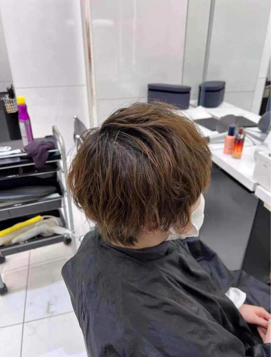 ショート ショートヘア 石毛 大翔のヘアスタイル