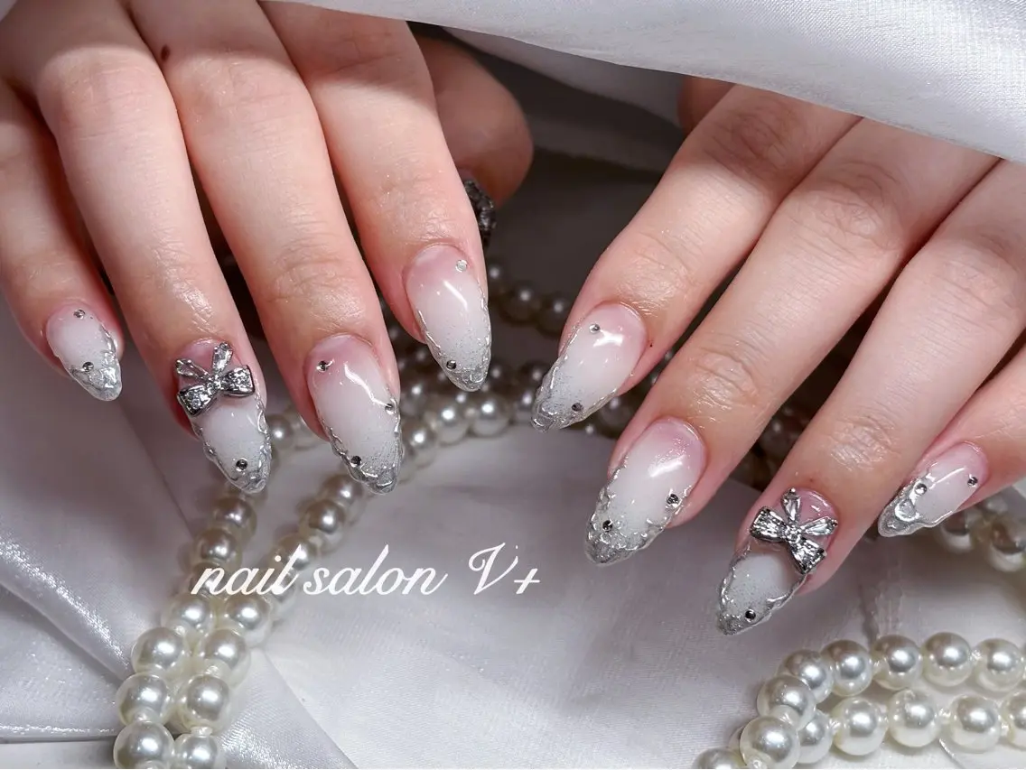 ネイル ハンドネイル Nailsalon Vi+ももか🩷のネイルデザイン