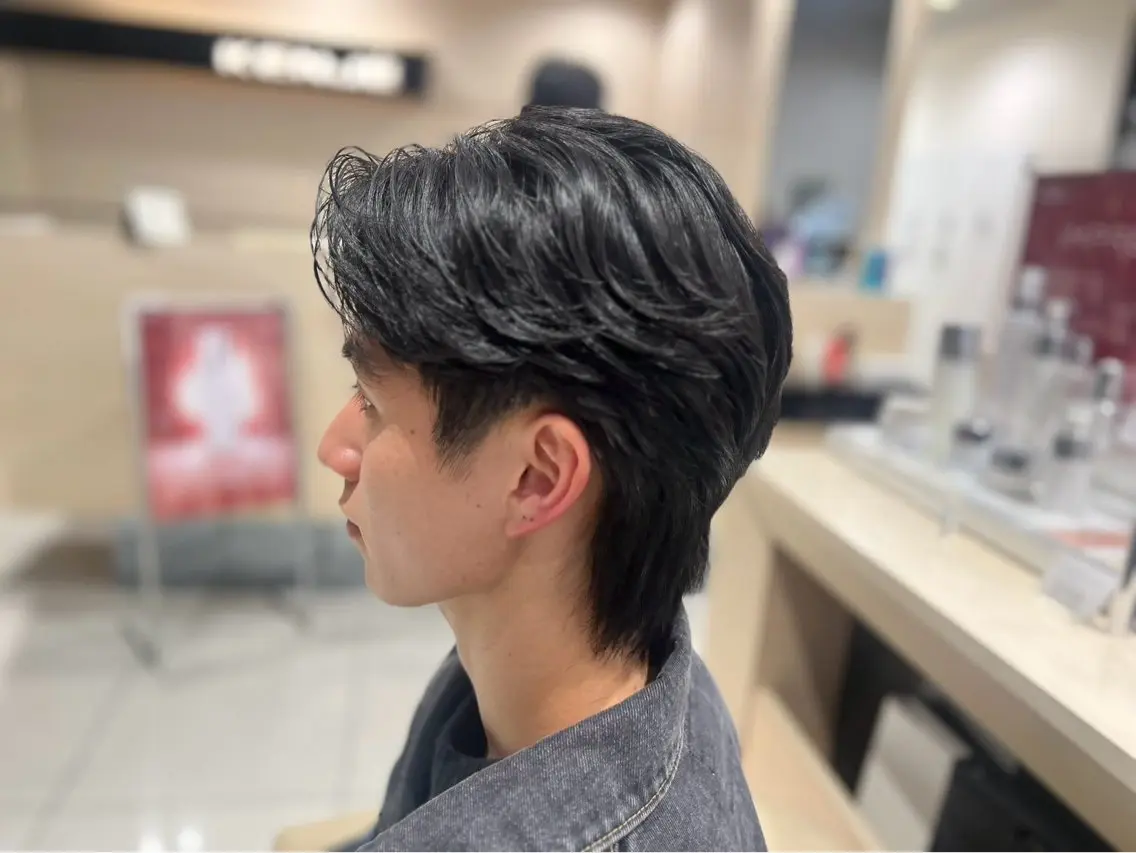 【✨モテ髪No.1爽やか】メンズカット＋ダウンパーマの写真