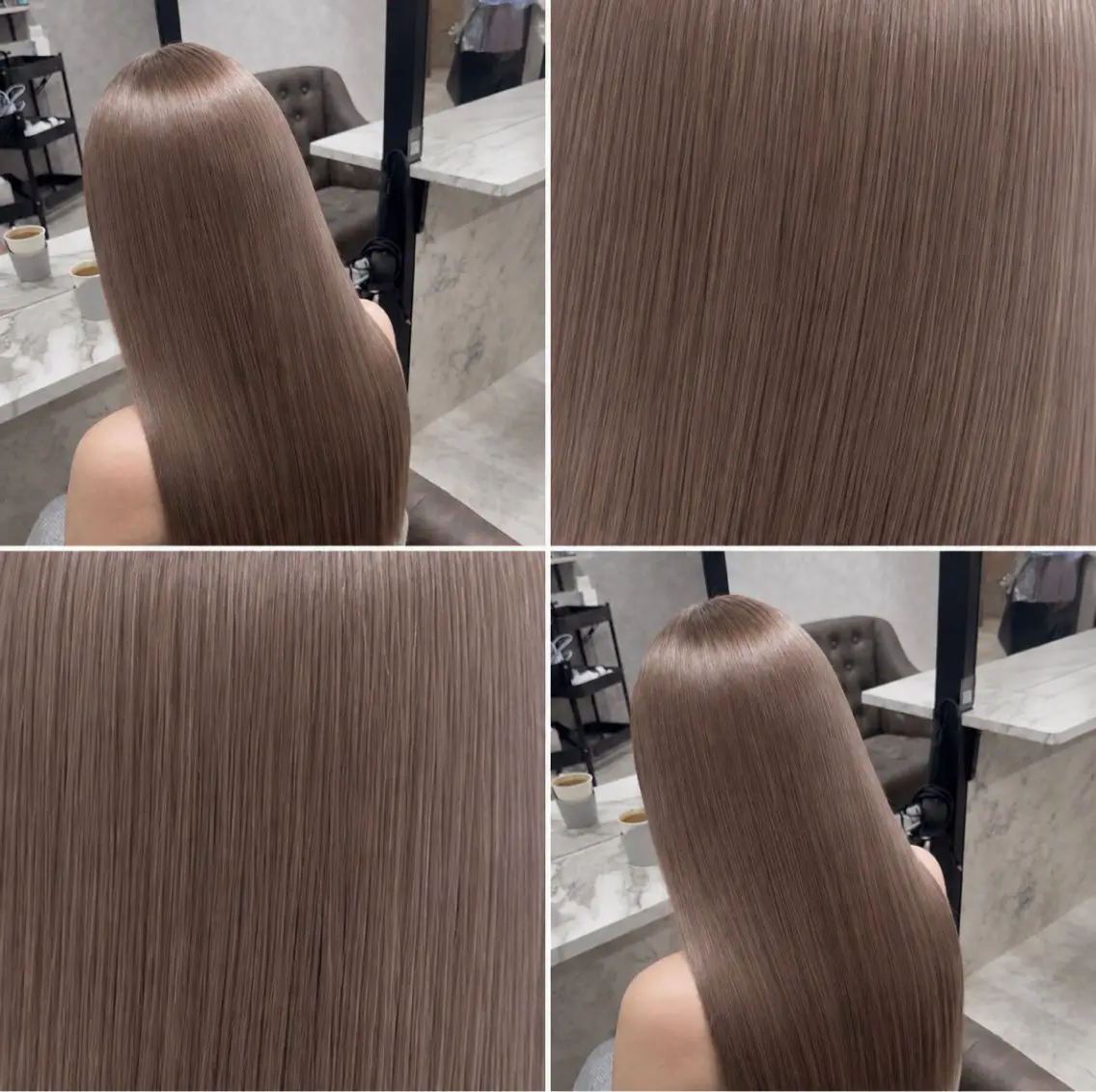 ロング カラー 色落ちまで盛れる 💟まなみのヘアスタイル