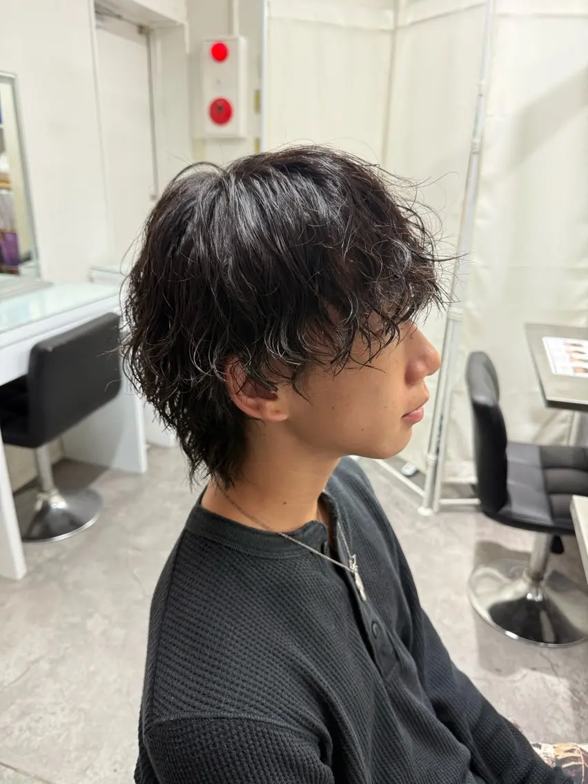 メンズ カット パーマ トリートメント ✨曲がる縮毛矯正✨ メンズ特化YUIのヘアスタイル