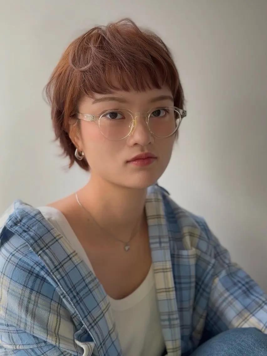 ショート カラー 銀座/骨格診断 パーソナルカラー菅原のヘアスタイル