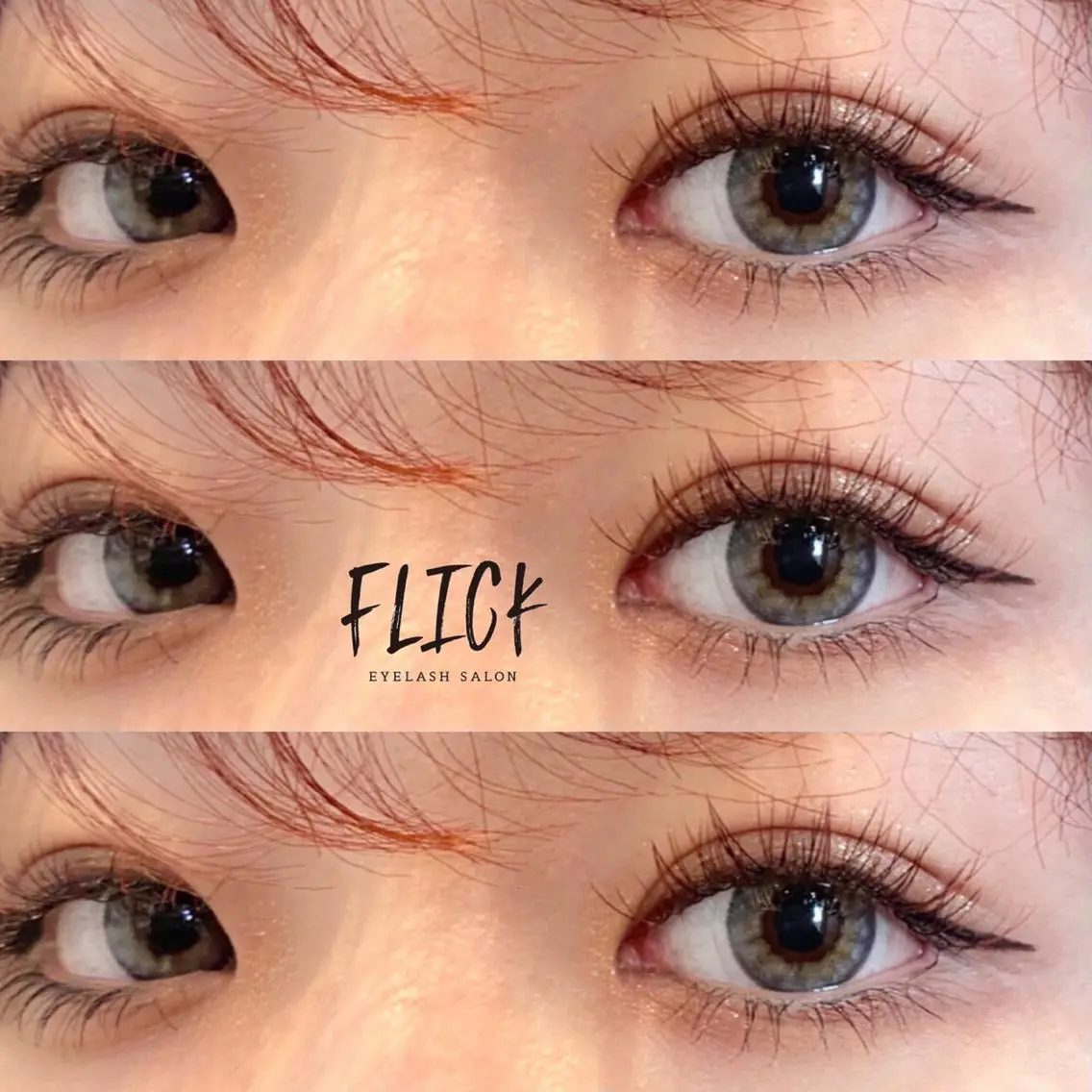マツエク・マツパ FLICK EYE LASH河原町店のマツエク・マツパデザイン