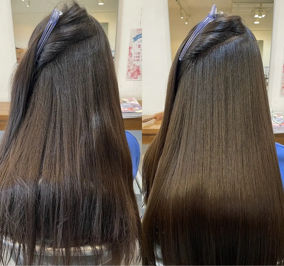 ✨艶髪✨髪質改善ストレートの写真