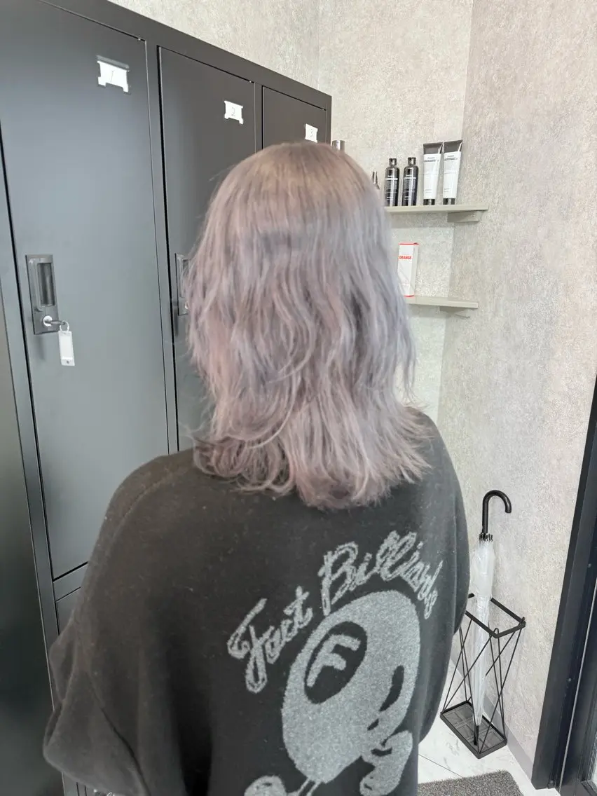 ショート カラー 🌺ハイトーン🌺 矢葺 なぎさ🌺🌺のヘアスタイル
