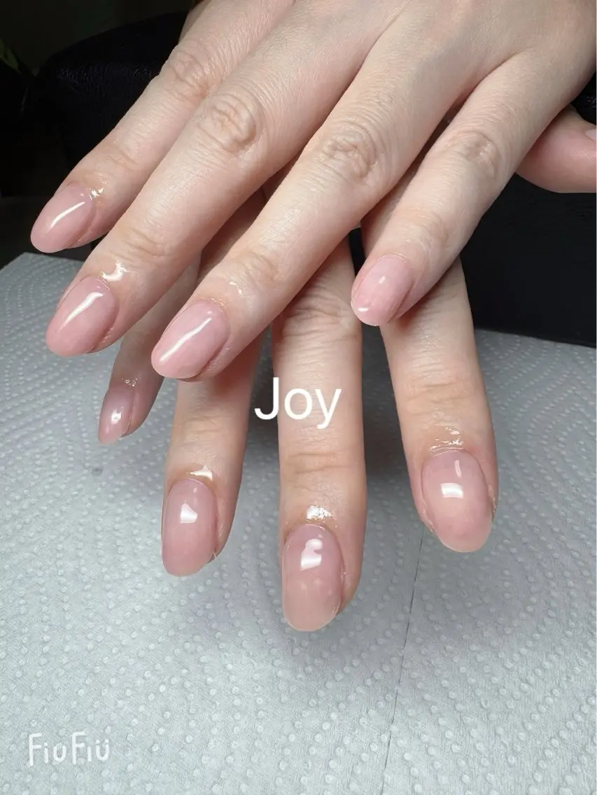 ネイル ジェルネイル グラデーション シンプルネイル Nail Salon JOYのネイルデザイン