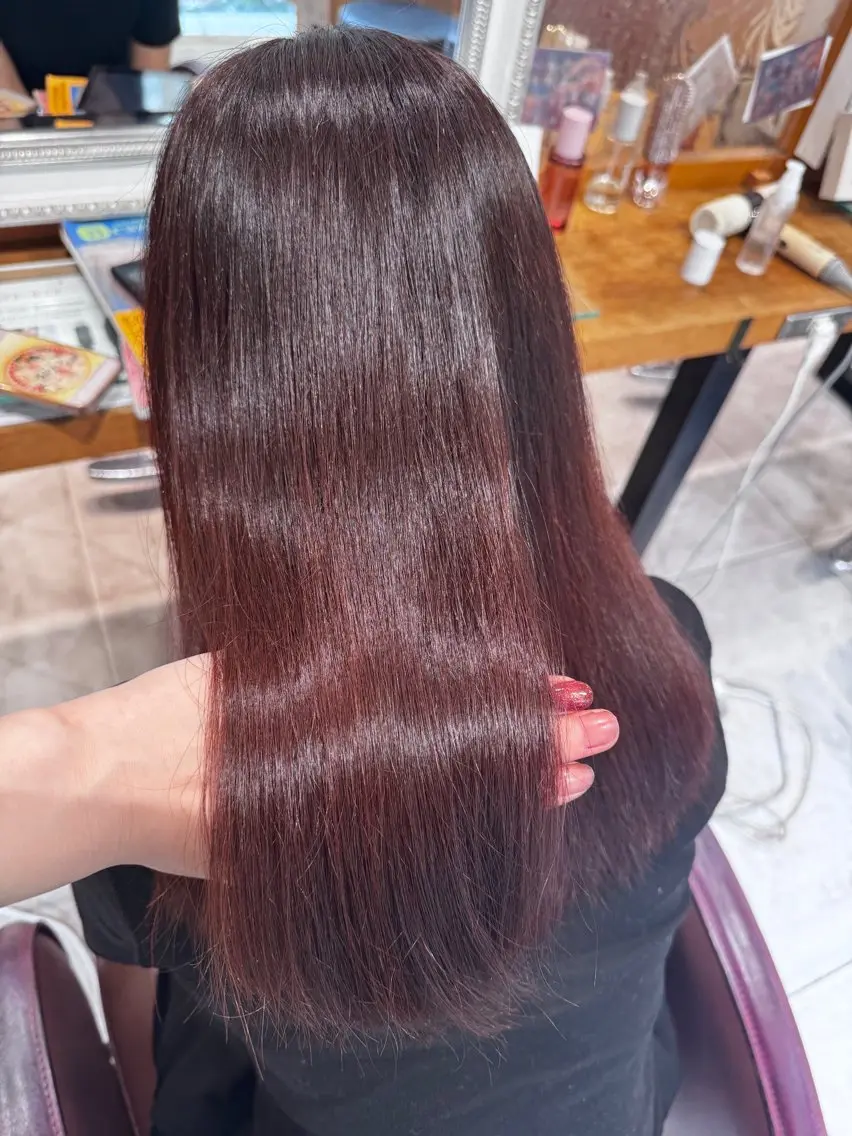 カラー 三留 愛未のヘアスタイル