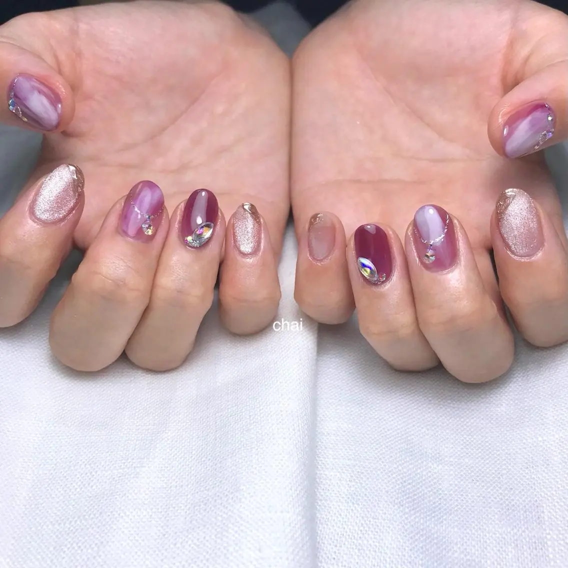 ネイル ハンドネイル chai nail _ai📍鶴橋/桃谷のネイルデザイン