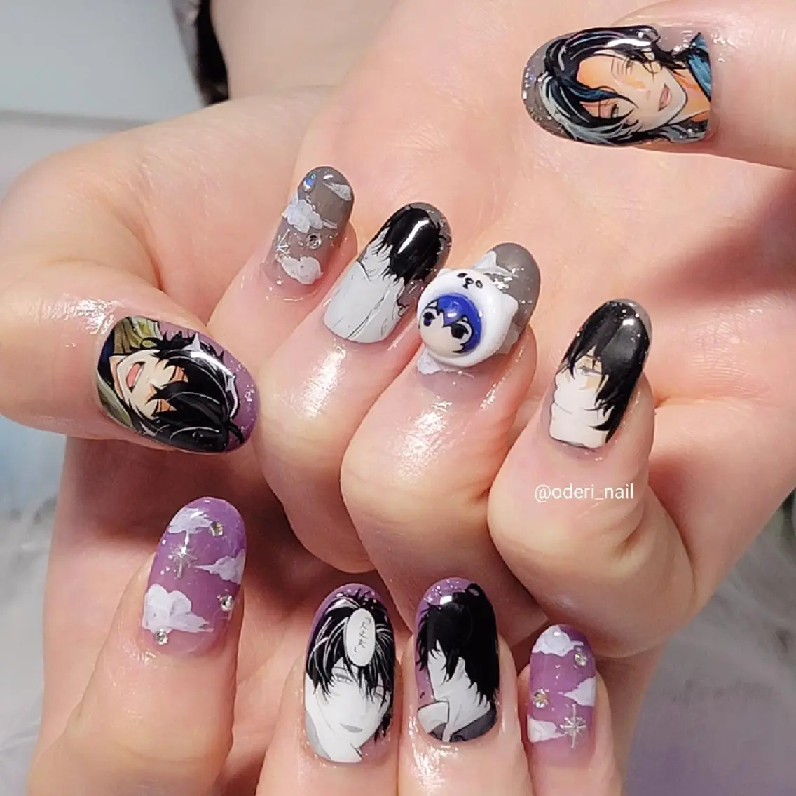 ネイル アートネイル ジェルネイル おで@ oderi_nailのネイルデザイン