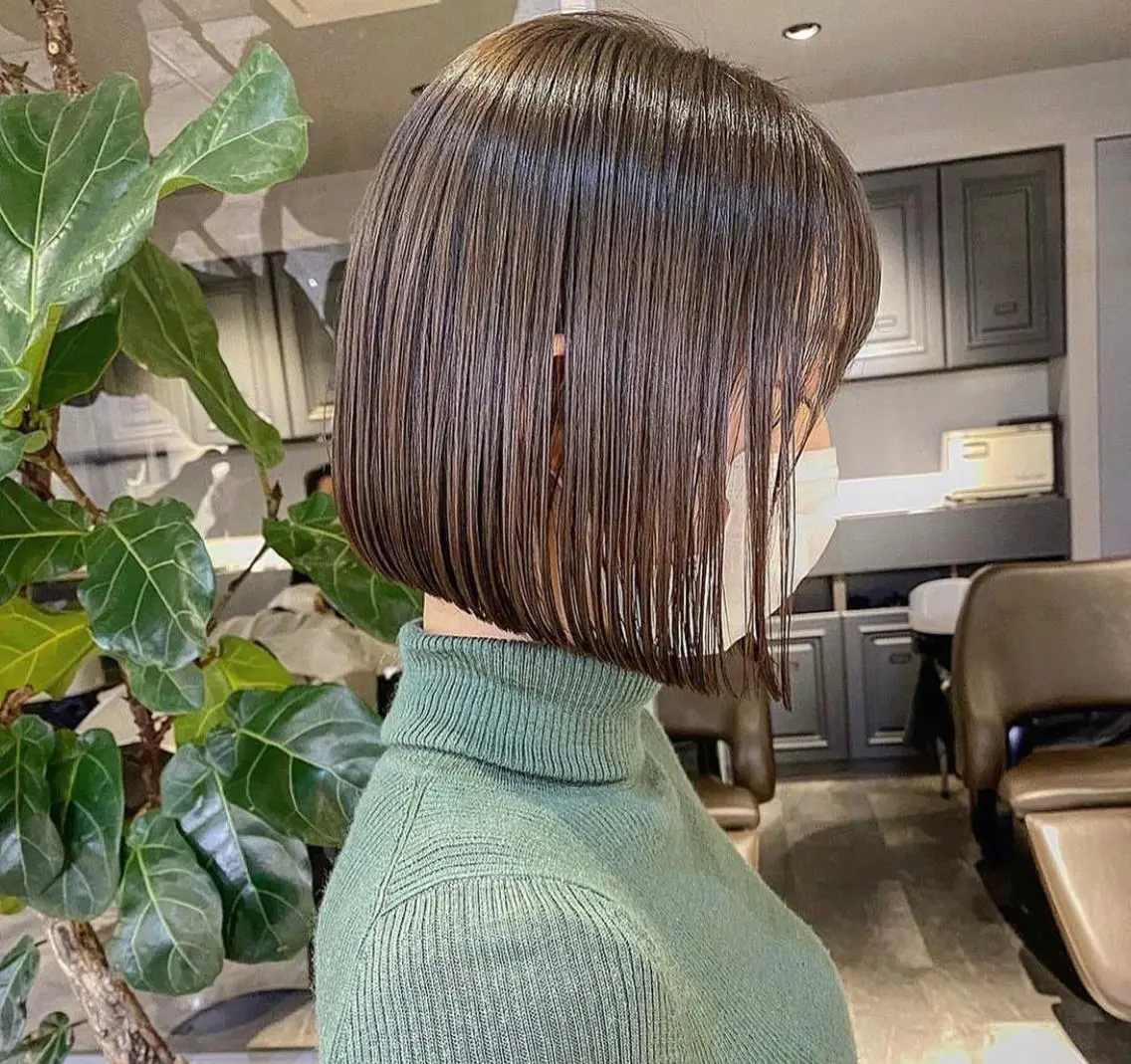 ショート 表参道レイヤーカット 髪質改善山岸季生のヘアスタイル