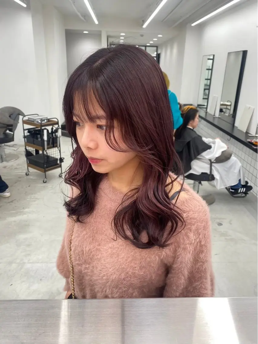 カラー カット ヘアカラー トリートメント 矢場町/暖色 /chinatsuのヘアスタイル