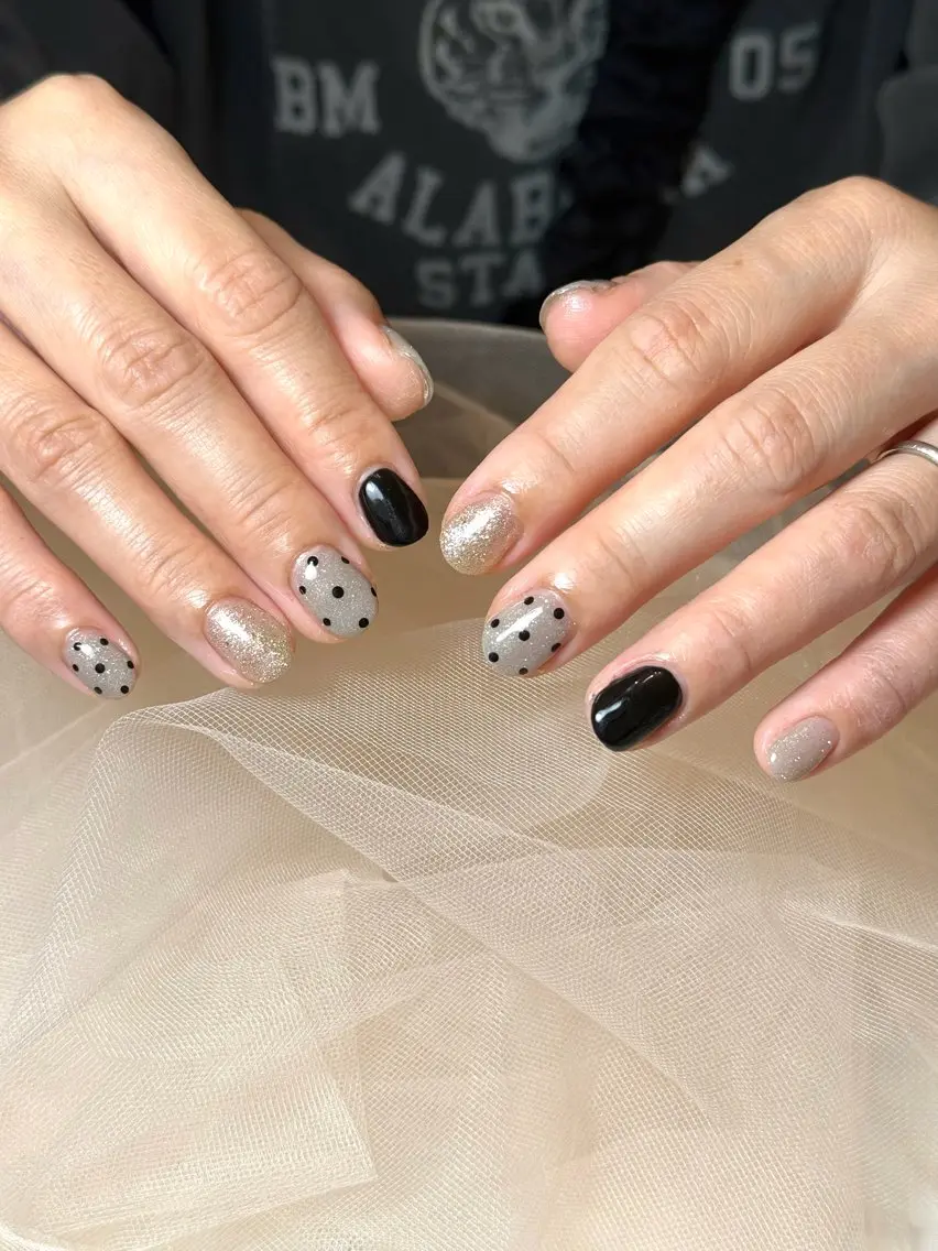 カラー ハンドネイル hanairo Nailのネイルデザイン