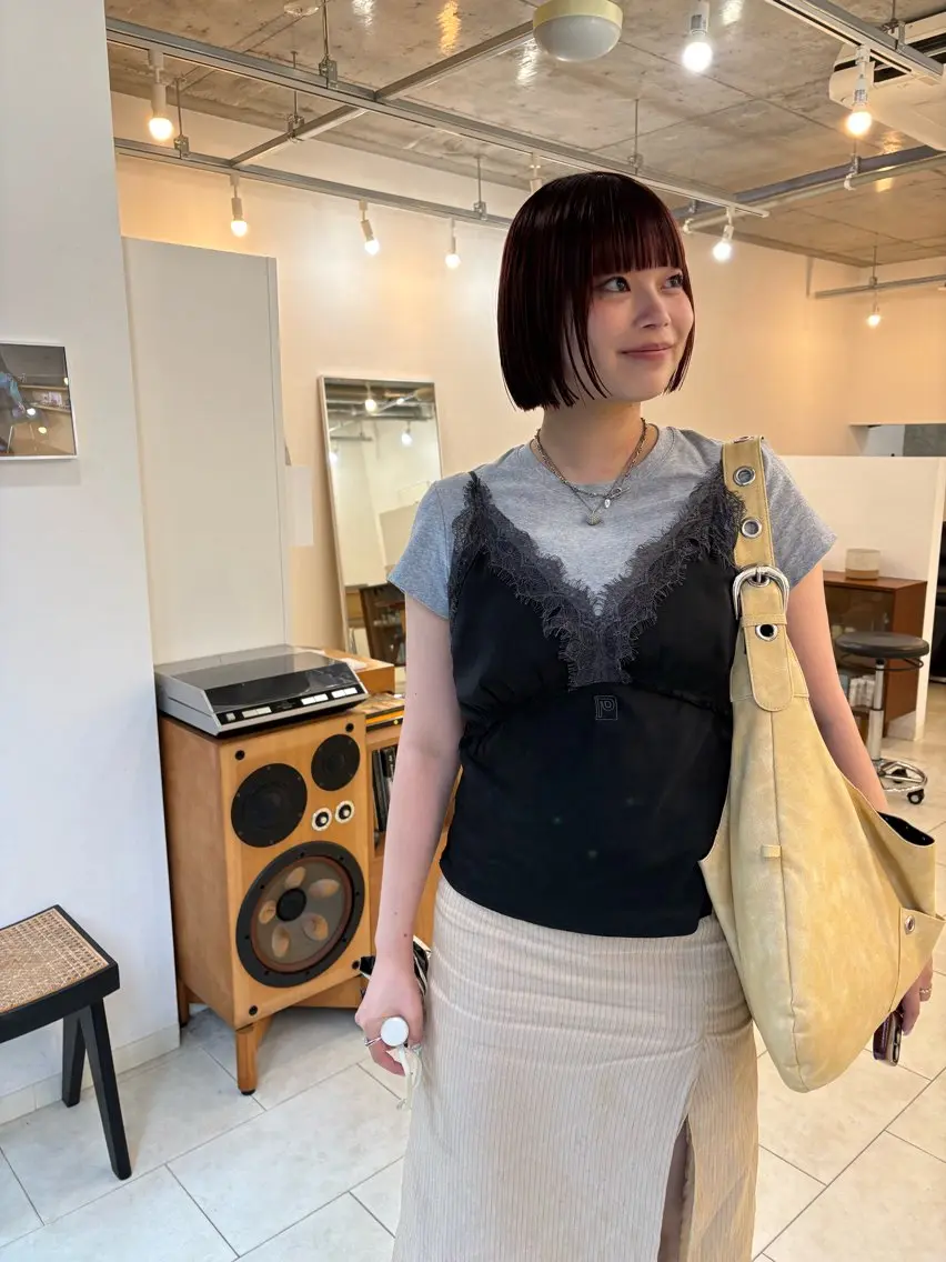 ショート カラー カット ヘアカラー eri kinjoのヘアスタイル