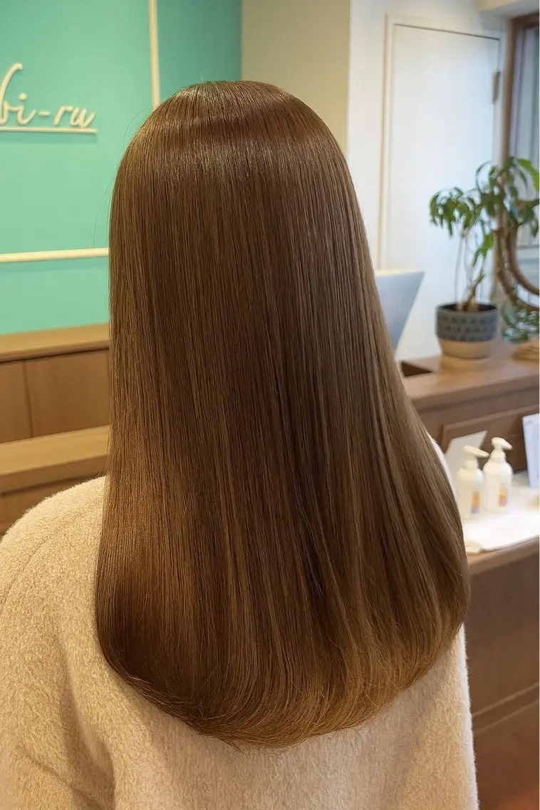 ロング ヘアカラー 💖千乃💫 abi-ru調布のヘアスタイル