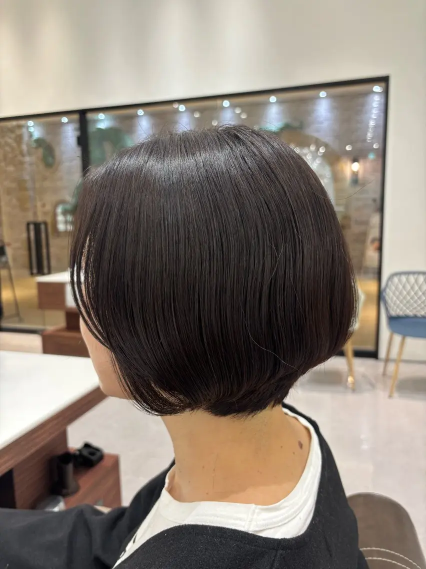 ショート 《ショートモデル》 服部未夢のヘアスタイル