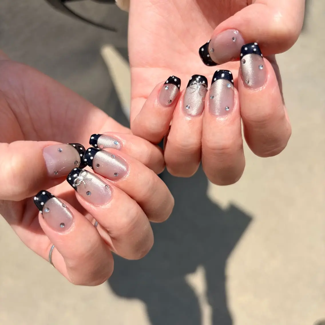 ネイル ハンドネイル Sea  nail by emaのネイルデザイン