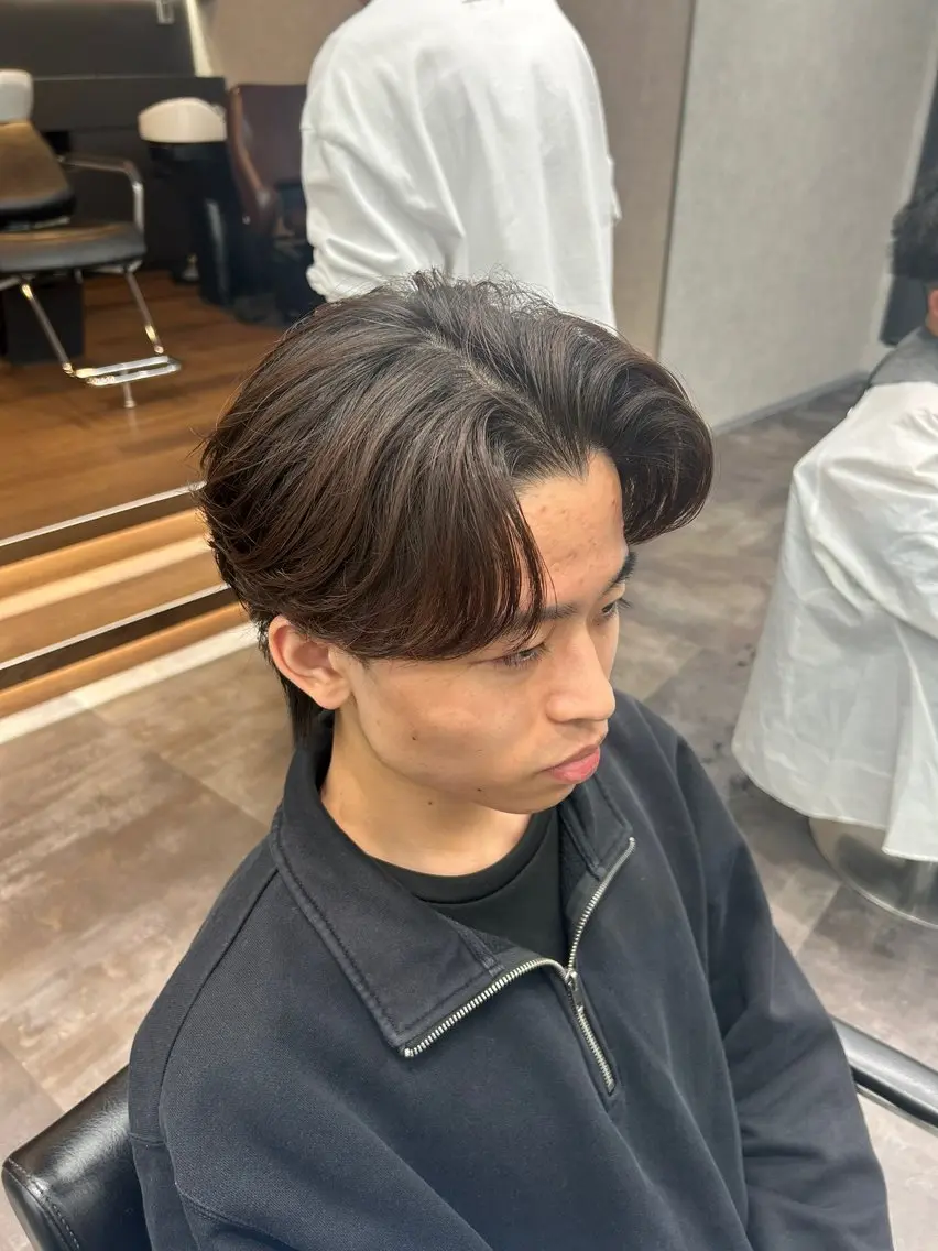【☘️ミニモ限定☘️】カット+ストレートパーマ✂️✨の写真