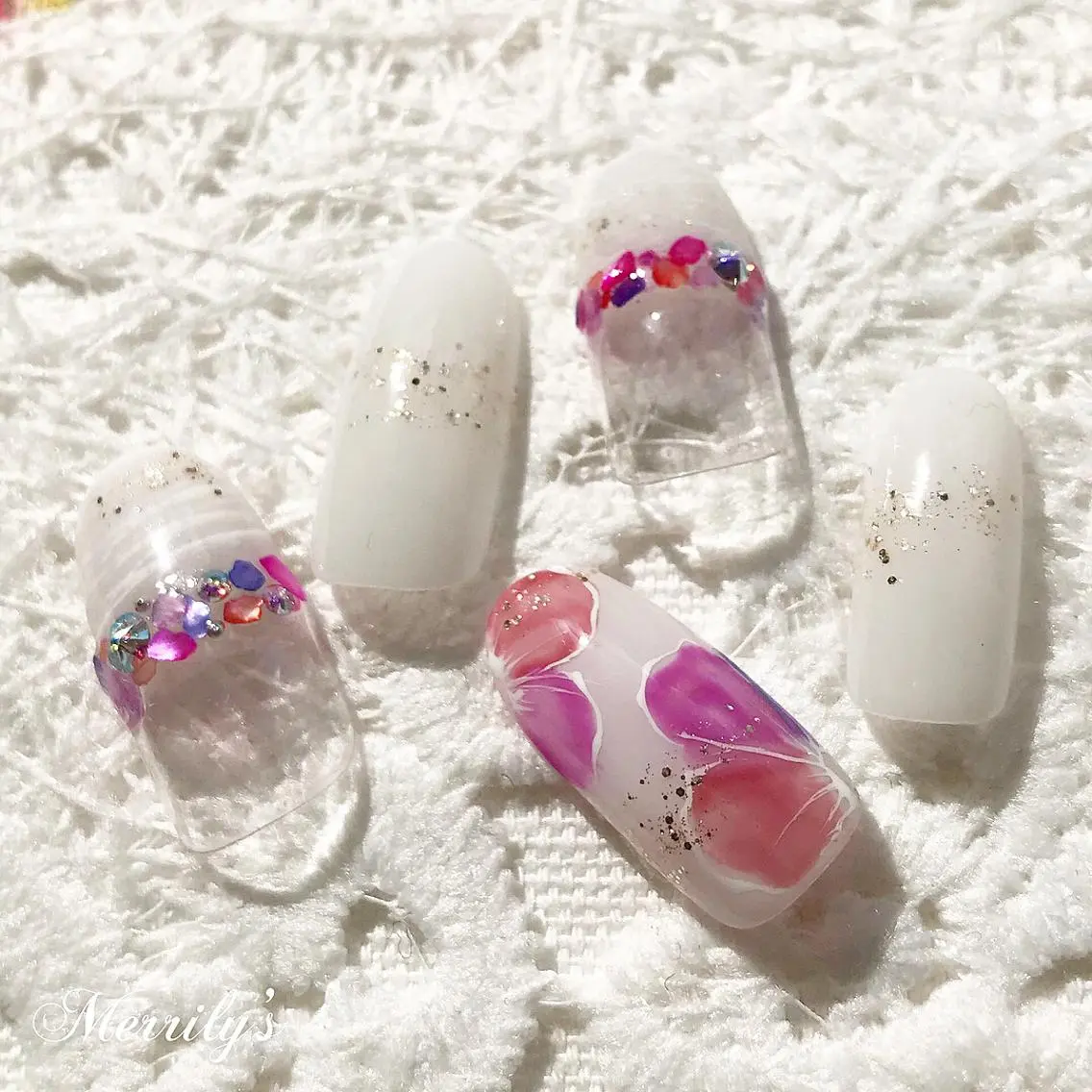 ネイル Merrily's Hagi Minaのネイルデザイン