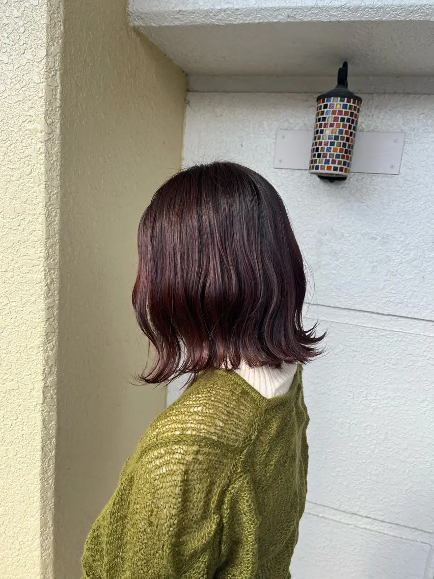 ミディアム 🫧透明感カラー× レイヤー🫧HARUのヘアスタイル