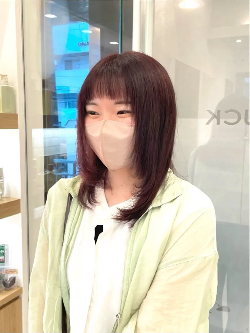 セミロング ヘッドスパ/ 鎌倉 アズサのヘアスタイル