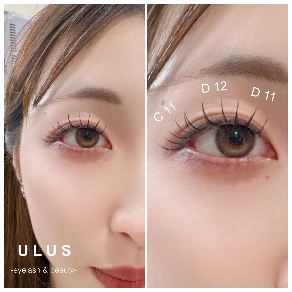 マツエク・マツパ マツエク ULUS mamiのマツエク・マツパデザイン