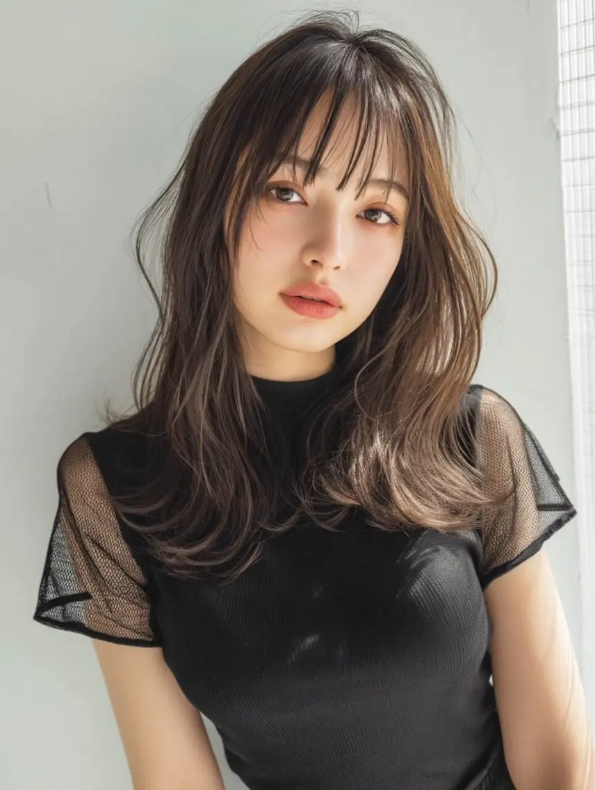 ロング color coutureのヘアスタイル