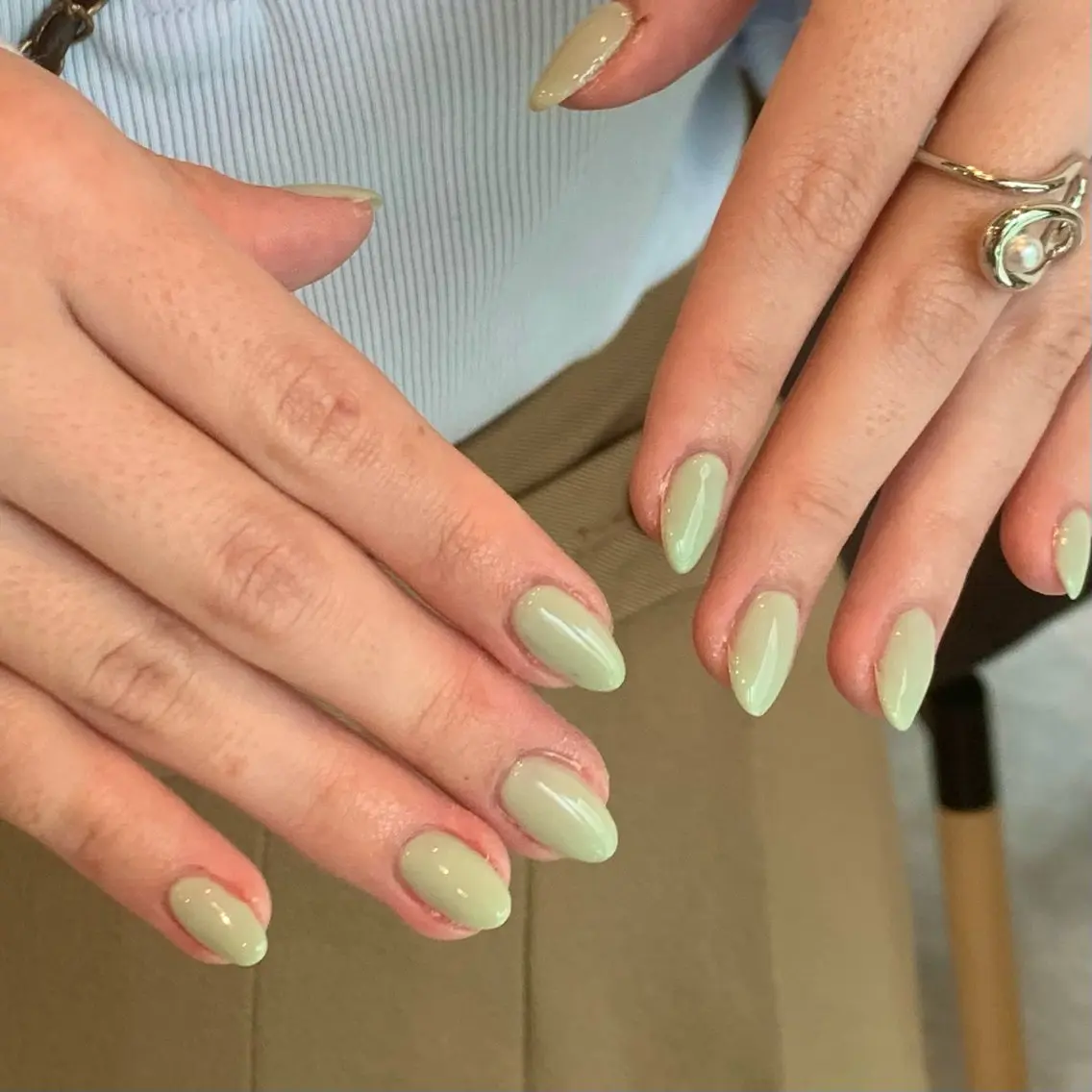 ネイル ハンドネイル moe_ keeth nailのネイルデザイン